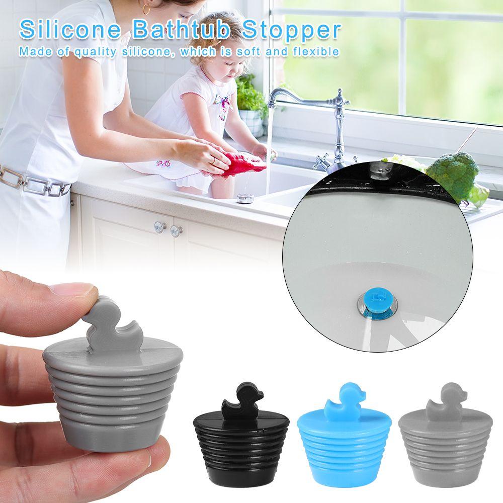 Laundry Kitchen Bathroom Silicone Bathtub Stoppers Shower Tub Bathtub Drain Plugs
