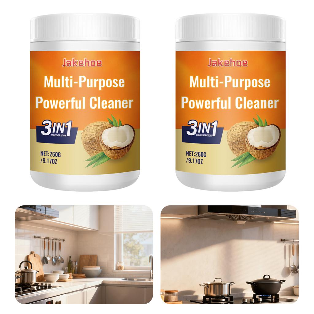 Kitchen Duty Degreaser Powerful Coconut Oil Cleansing Cream Pot Cleaning Decontamination Paste for Grates and Drip Pans