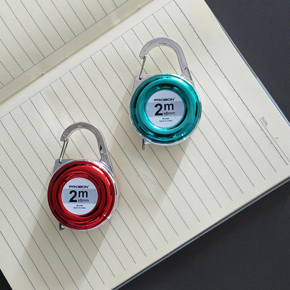 Potable Centimeter Inch Keychain 2 Meter Measuring Instruments New Tape Measure