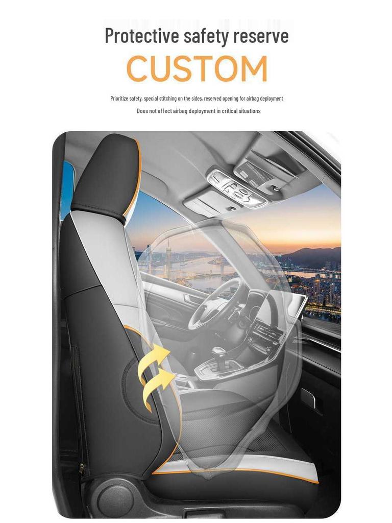 Умные чехлы на сиденья Haval M6 PLUS с полным покрытием: Кожаные подушки для любого сезона