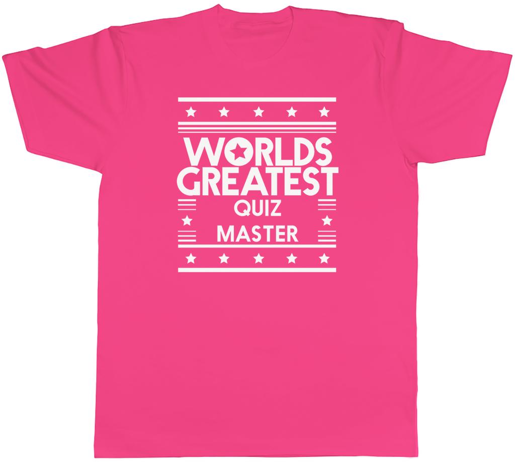 Worlds Greatest Quiz Master Unisexs Unisex TShirt Tee