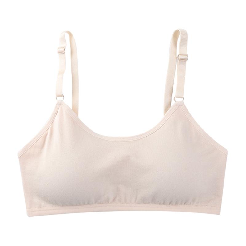 Young Girl's Bra Student Underwear Adjustable Shoulder Straps Teenage Bra