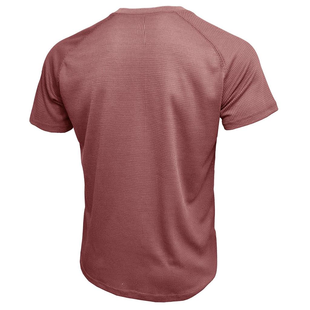 Мужские рубашки на пуговицах, вафельные футболки с короткими рукавами и круглым вырезом, летние пуловеры, повседневная праздничная повседневная одежда