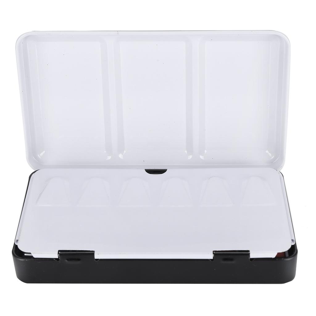 Акварельные краски портативный яркий цветной набор акварельных пигментов принадлежности для красок с коробкой 12 цветов