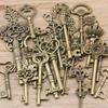 50g Vintage Personalized Metal Pendant, Antique Bronze Mixed Punk Key Earrings, Bracelet Necklace, Diy Accessory Accessories
