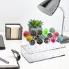 2Pcs Lollipop Display Stand Sturdy Construction Food-Grade BPA Free Transparent 15 Holes Candy Pop Acrylic Lollipop Hold Stand