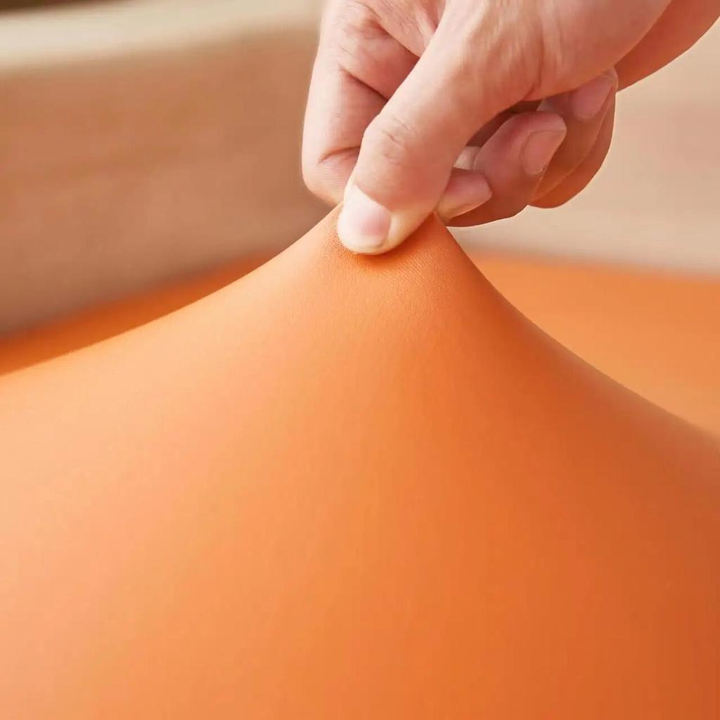 Водонепроницаемый чехол на стул из искусственной кожи, эластичный универсальный кожаный чехол на сиденье для гостиной, отеля, обеденный стол, противообрастающий чехол на стул беспошлинной торговли