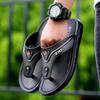 Slippers For Men Beach Pvc Sandals Man Flat Shoes Cheap Korean Style High Quality Fashion 2024 Mascullino Low Price Comfortable