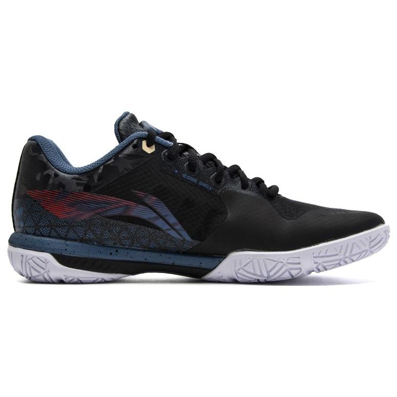 Li Ning Shadow Speed Pro Non-Slip Wear-Resistant Low-Top Badminton Shoes Unisex Sneaker Black AYAT013-4