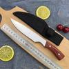 Stainless Steel Fishing Kitchen Knife Bone Meat Fishing Sushi Knife Fruit Vegetables Cutter with Knife Cover