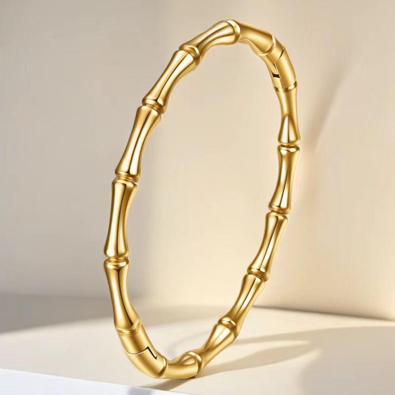 Женский роскошный браслет из нержавеющей стали: Гальванизированный титан, Полная бриллиантовая инкрустация, Европейско-американский стиль