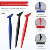 Cross-border Car Wrapping Tool Set: 5-Piece Kit for Color Change Film, Auto Repair Edge Scraper, and Protective Film Tucking Tool.