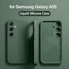 Funda For Samsung A55 5G Case For Samsung Galaxy A55 A54 A 55 5G Cover Funda TPU Cases Shockproof Liquid Silicone Soft Cover