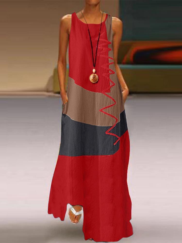 Женский лоскутный сарафан летнее макси платье кафтан повседневная туника Vestido женский халат