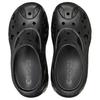 Crocs Женские черные модные туфли-сабо EVA в клетку с отверстиями