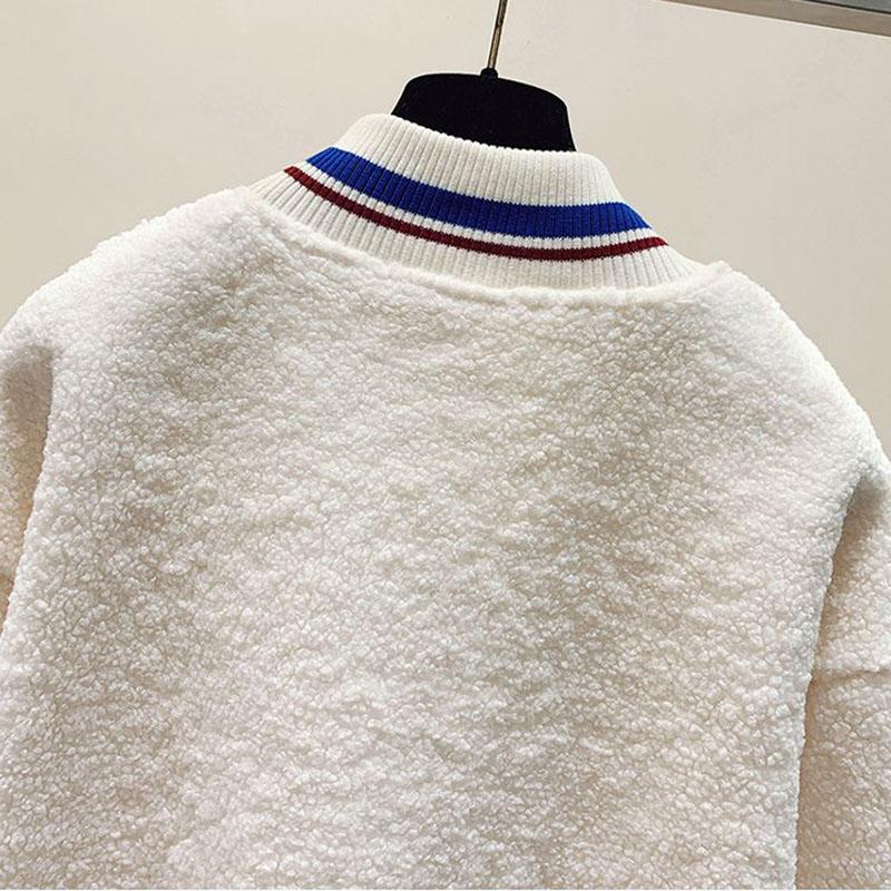 Шерстяной свитер, женский осенне-зимний мягкий и утолщенный свободный топ, теплый удобный пуловер, повседневные топы