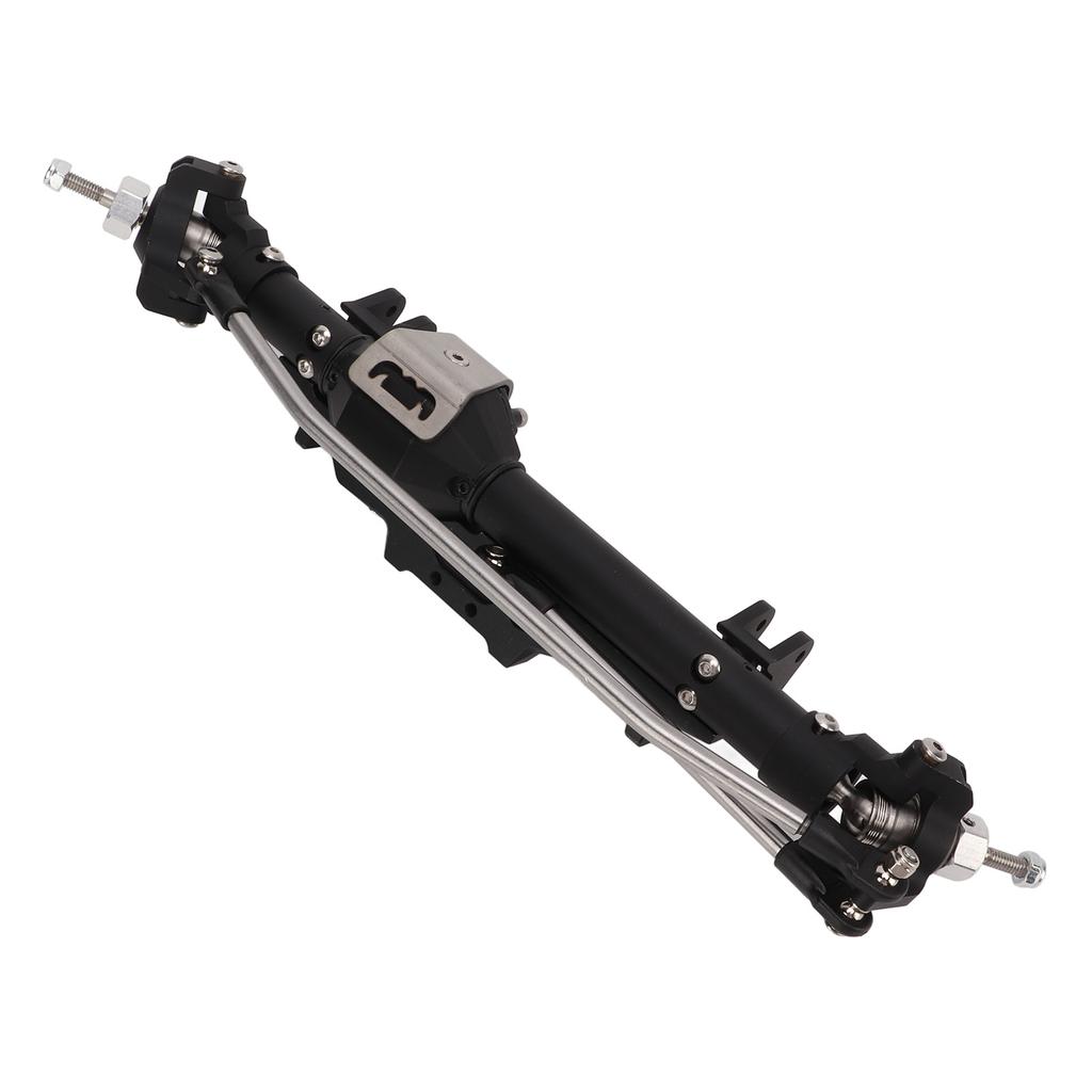 1 10 RC Front Axle Aluminum Alloy Diamond Shaped for Axial Wraith 90018 90020 90045 RR10 90048 90053Black