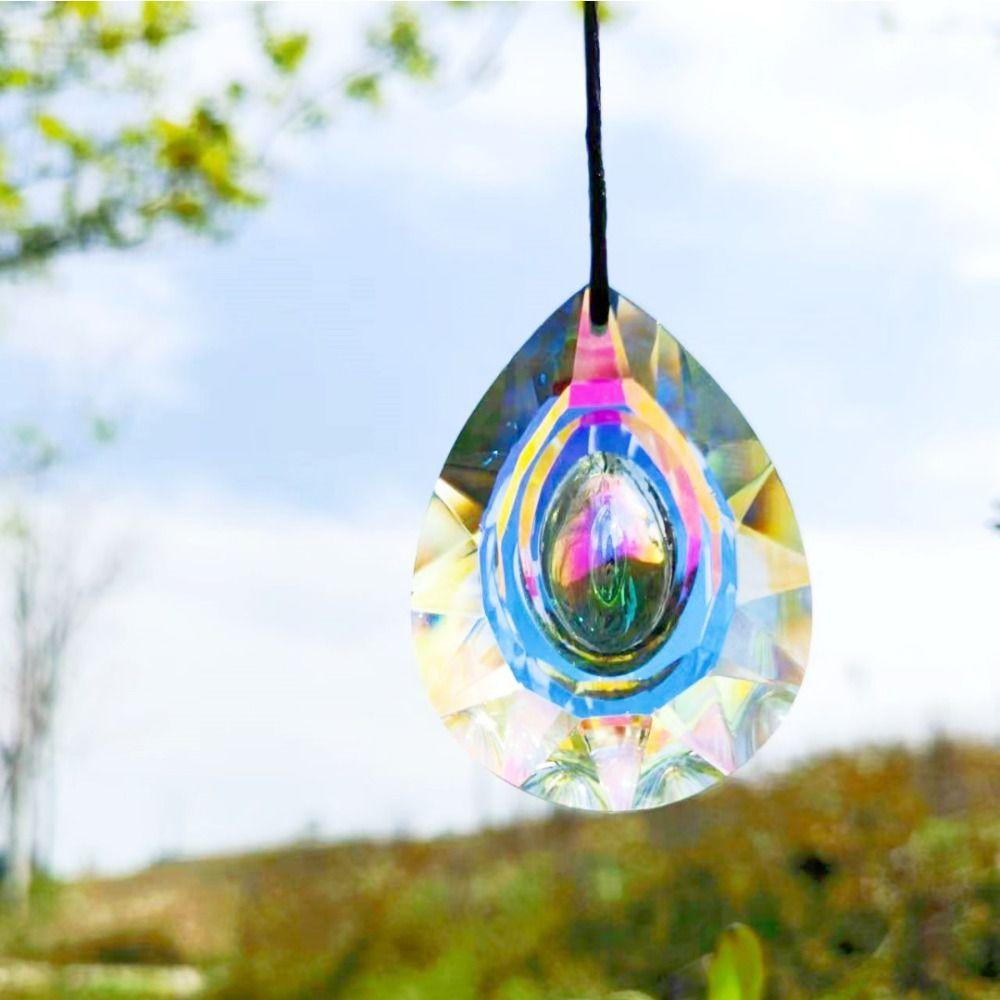 Window Decor Home Decor Rainbow Makers Delicate Gift Sun Catcher Crystal Pendant Car Pendant