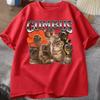 Gumbus Cat Funny Meme Tshirt Cotton Shortsleeved Unisexs Casual Tops Harajuku Oversize Tee Cotton Fashion Streetwear Tops