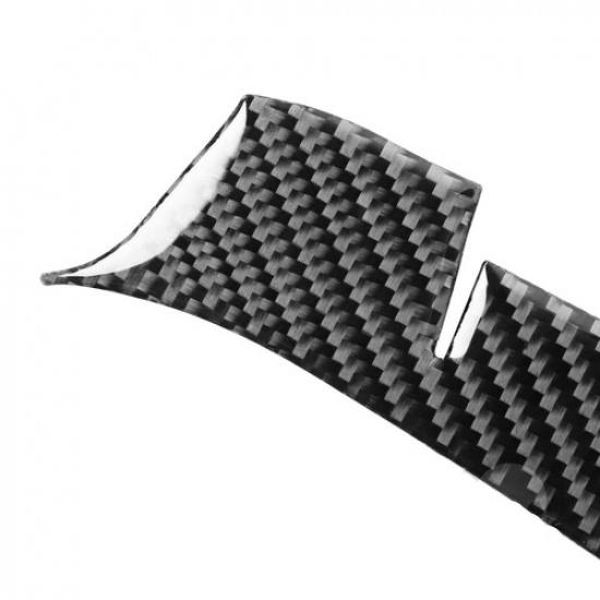 For Dodge Challenger 08-14 Carbon Fiber Interior Front Armrest Panel Cover Trim