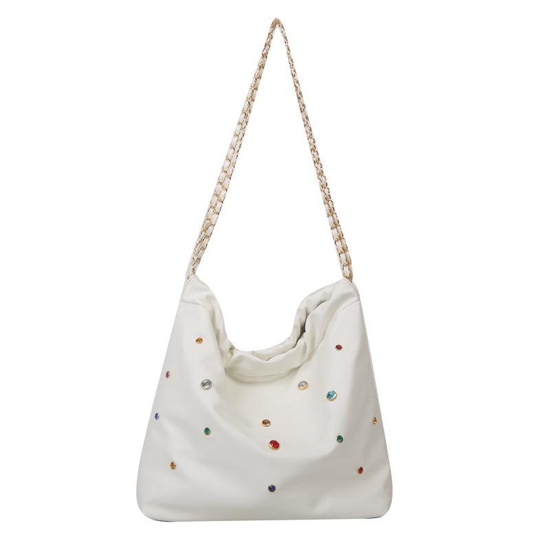 IELGY Женская портативная вместительная сумка-ведро, модная сумка через плечо под мышкой