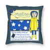 Наволочка Coraline Noise с двусторонней печатью, чехол для декоративной подушки, чехол для декоративной подушки-плед, для спальни