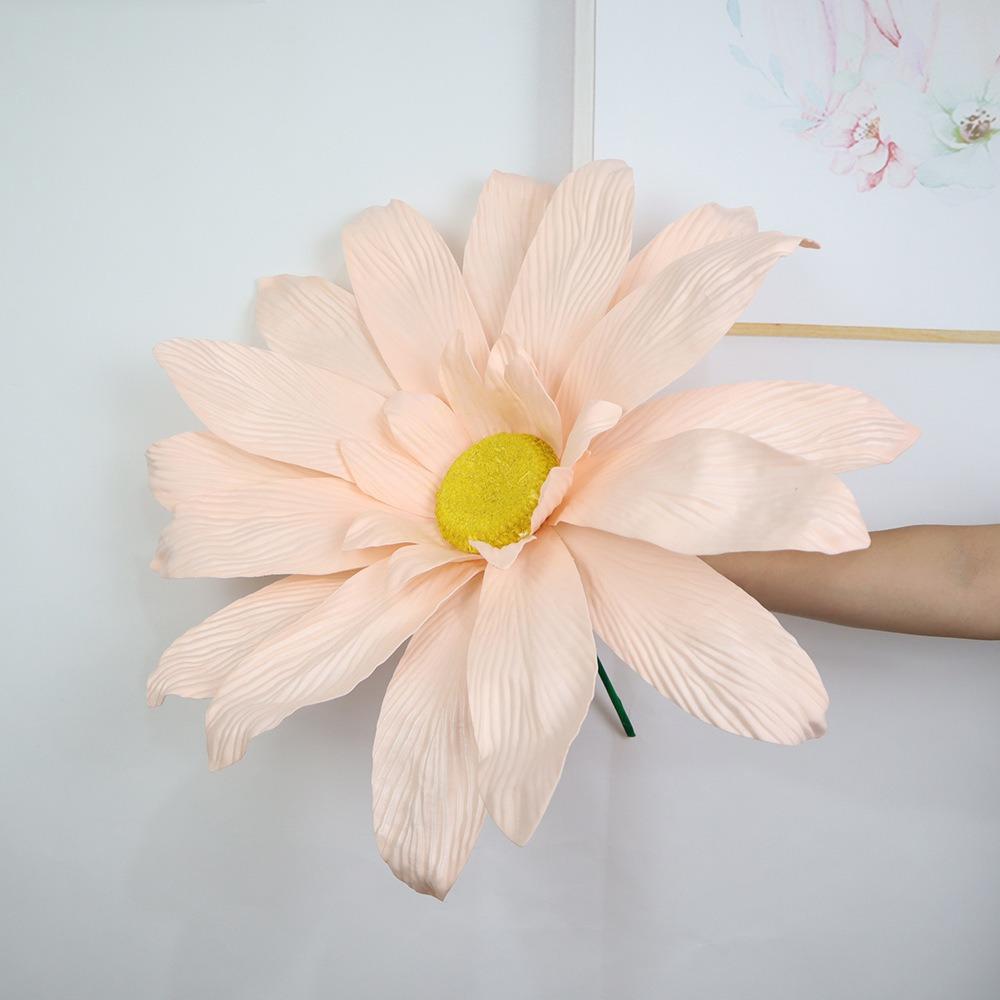 Новая 50см Искусственная Маргаритка Большая Многоцветная Имитация Цветка Водонепроницаемая ПЭ Пена Маргаритка Свадебное Украшение