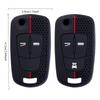 S Новый силиконовый чехол для автомобильного ключа для Opel Vauxhall Astra H Corsa D Vectra C Zafira Astra Vectra Signum 2/3 кнопки