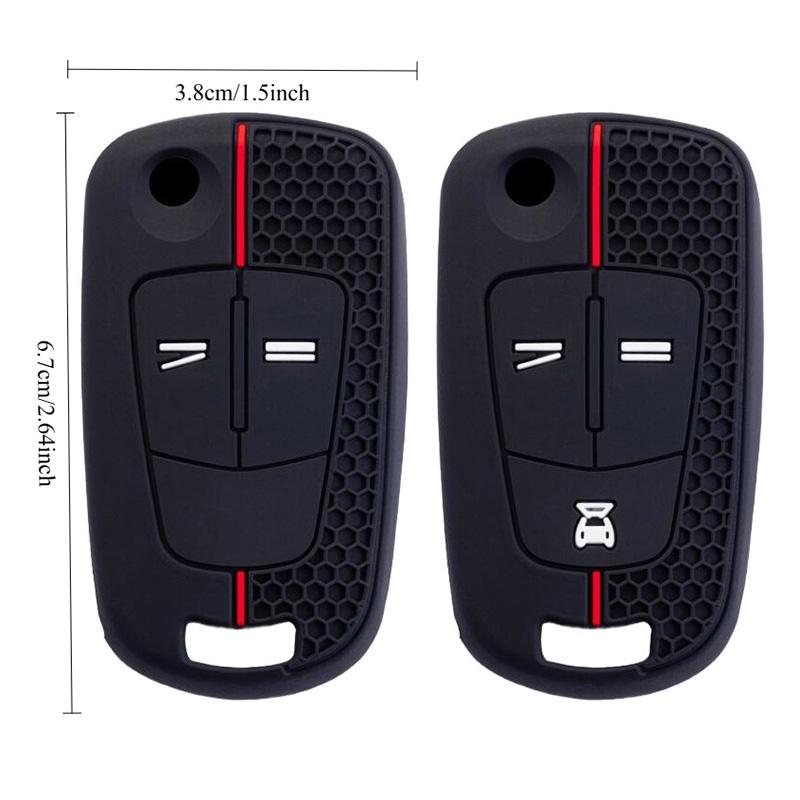 S Новый силиконовый чехол для автомобильного ключа для Opel Vauxhall Astra H Corsa D Vectra C Zafira Astra Vectra Signum 2/3 кнопки