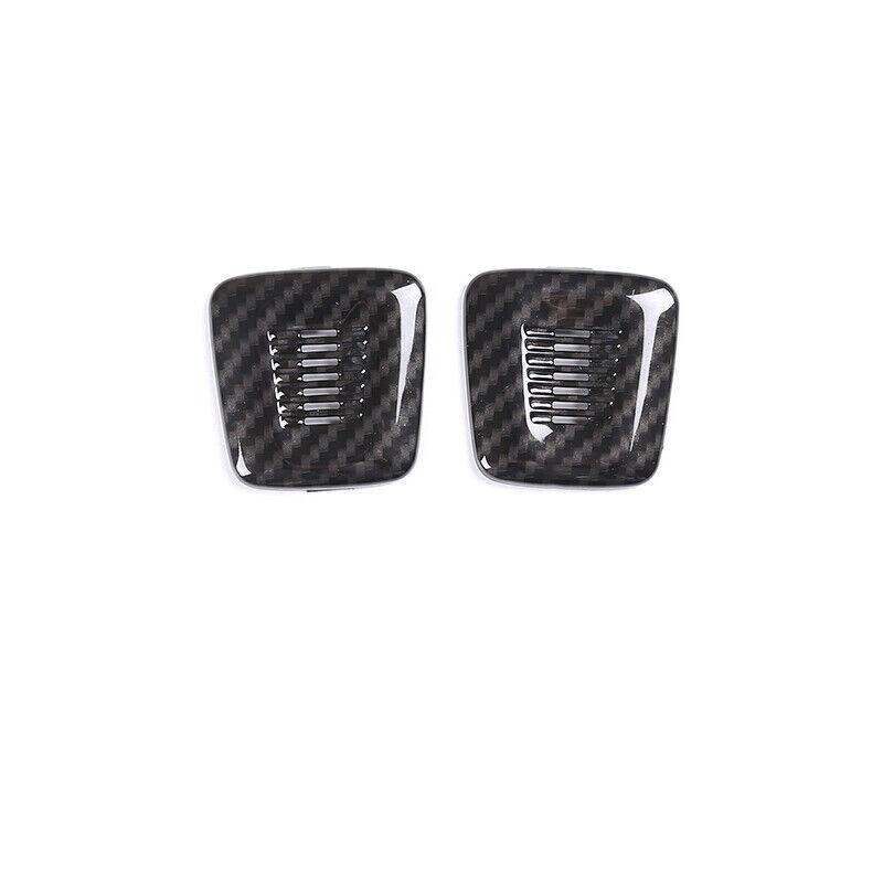 Fit For BMW X3 F25 X4 F26 2011-2017 ABS Carbon Fiber Roof Microphone Cover Decor