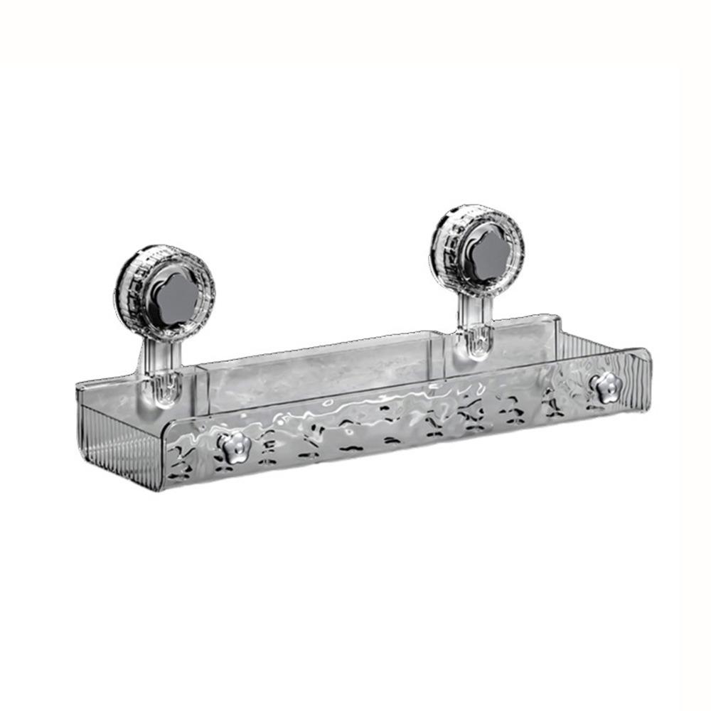 Полки для душа на присосках без сверления Прямоугольная/Треугольная стойка для хранения косметики для дома