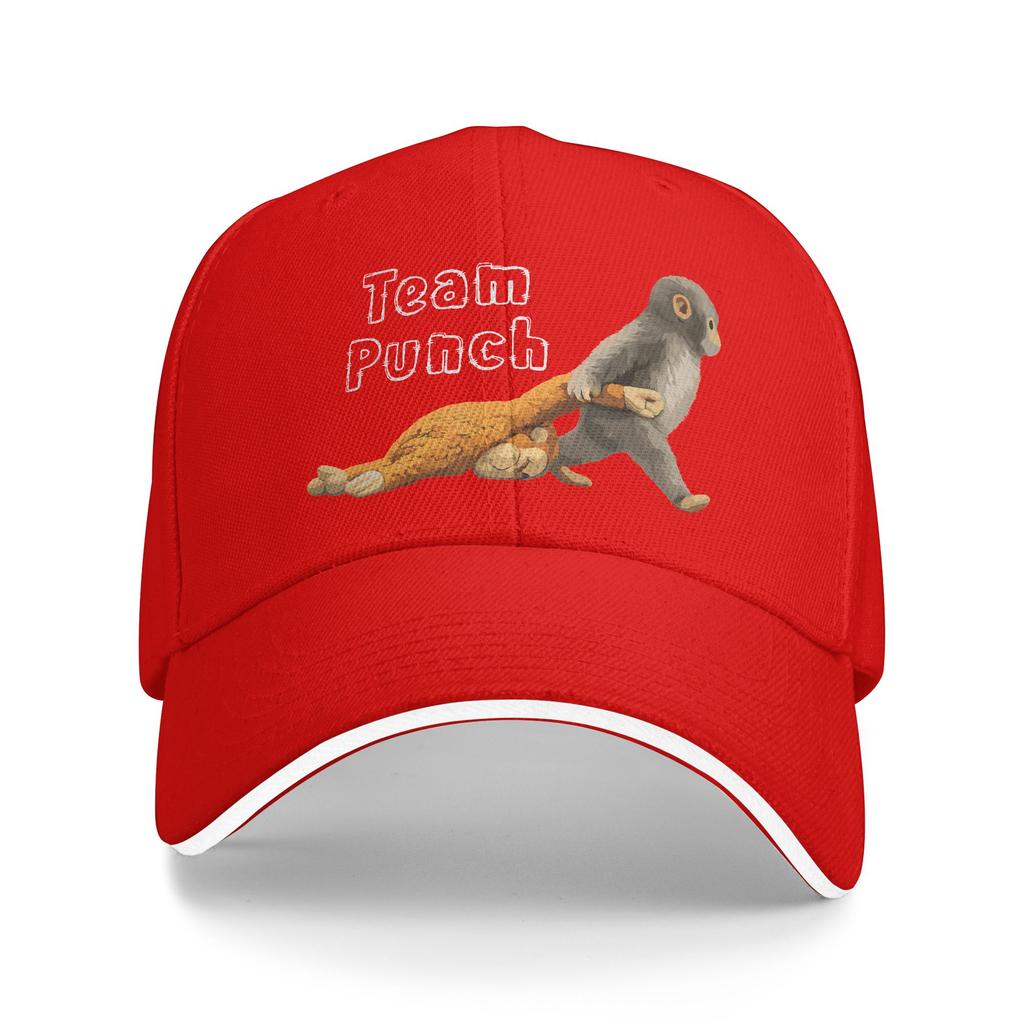 Кепка-тракер Baby Monkey Punch Team Punch Модная Унисекс для Подростков Дышащая Логотип Для Бега Хиппи Бейсболки Идея для Подарка