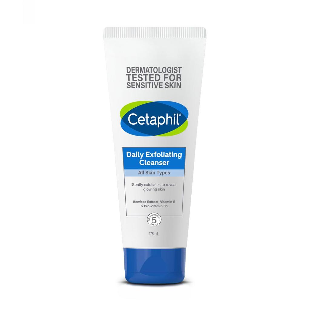 Daily Exfoliator and Cleanser for All Skin Types (178 Ml), Daily Exfoliating Cleanser All Skin Types Cetaphil