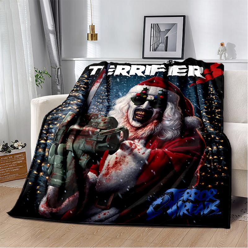 29 Style Terrifier Horror Movie Halloween Gift Soft Plush Blanket,Flannel Throw Blanket for Living Room Bedroom Bed Sofa Cover