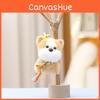 Plush Bee Cute Dog Keychain With Soft Short Fur Ideal Bag Accessories And Gifts