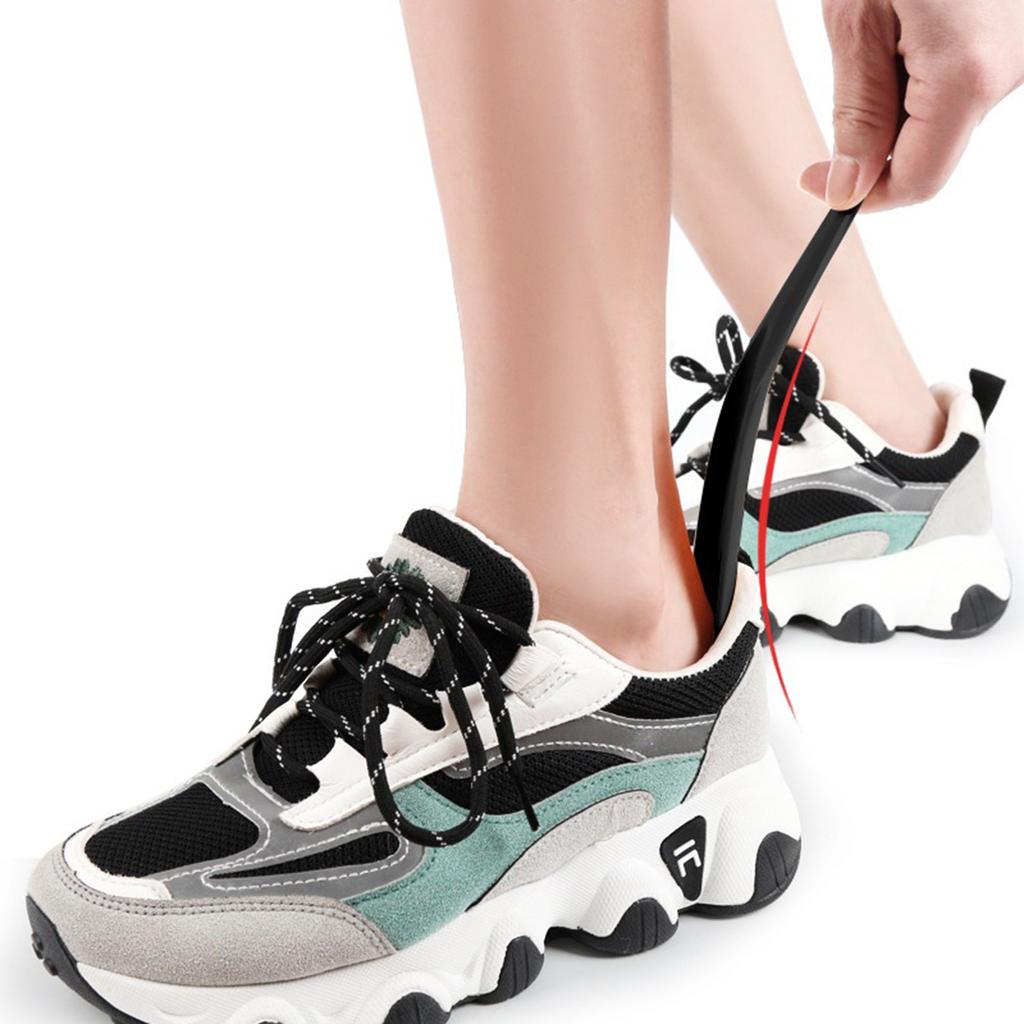 Wear Shoe Horn Lifting Helper Lazy Handled Shoe Horn Easy On&Off Shoes