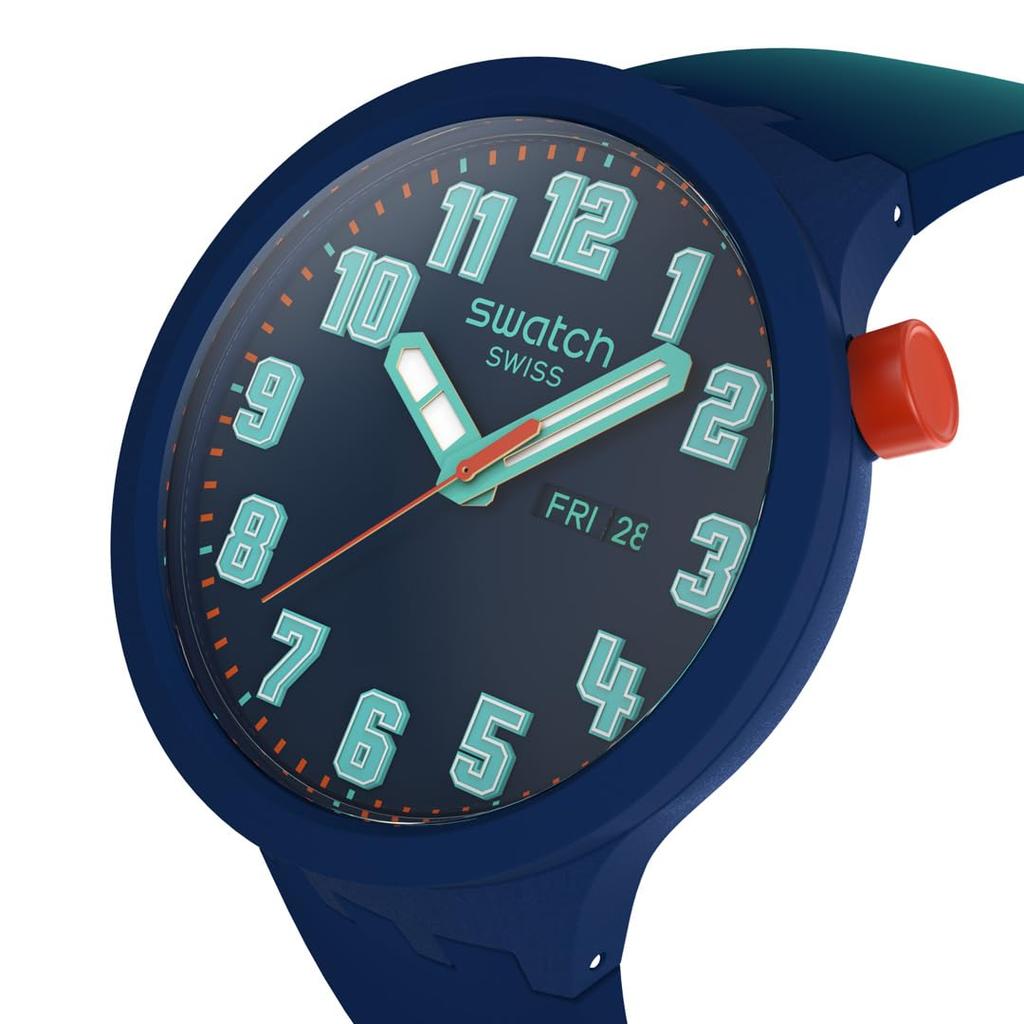 Watch AQUACHRONO ESSENTIALLY BOLD SB01N700 Blue [Swatch]