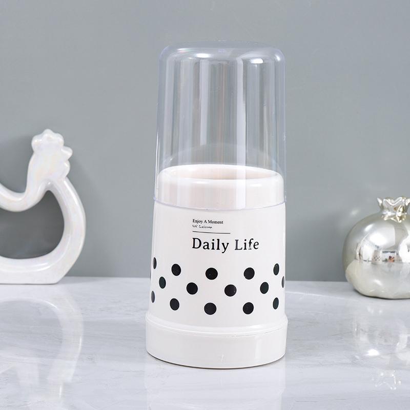 Держатель для столовых приборов, держатель для ложек и вилок для палочек для еды, контейнер для хранения столовых приборов, сетчатый контейнер для слива палочек для еды с крышкой, кухонный органайзер, ведро для палочек для еды