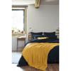 Fringed Blanket "Gaïa" All Sizes "Cotton Gauze" - Gaïa Safran - 130 X 160 Cm