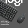 Logitech MK106 Compact Wired Keyboard and Mouse Combo