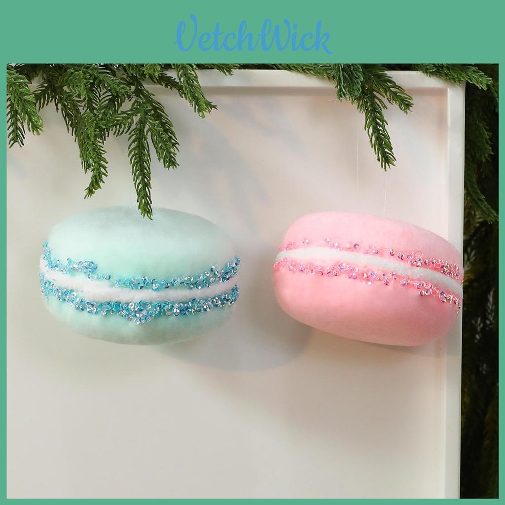 Xmas Foam Macaron Tree Decorations For Christmas Party Home Decor