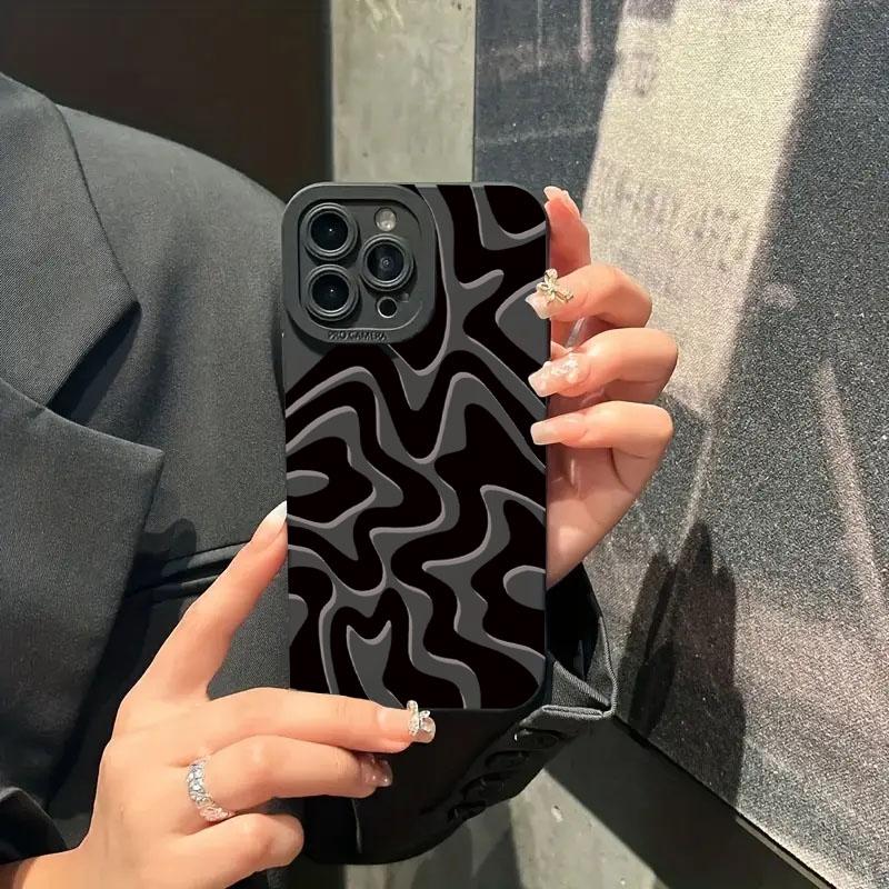 Чехол для телефона с полосатым узором для Xiaomi Mi 14 13 12 12T 13T Pro 11 Lite 5G NE Poco F5 X5 X3 M6 Pro, противоударный силиконовый мягкий чехол