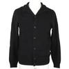 Cardigan Knit RM172Q KC7 HAN42W Black Cashmere Mens Used