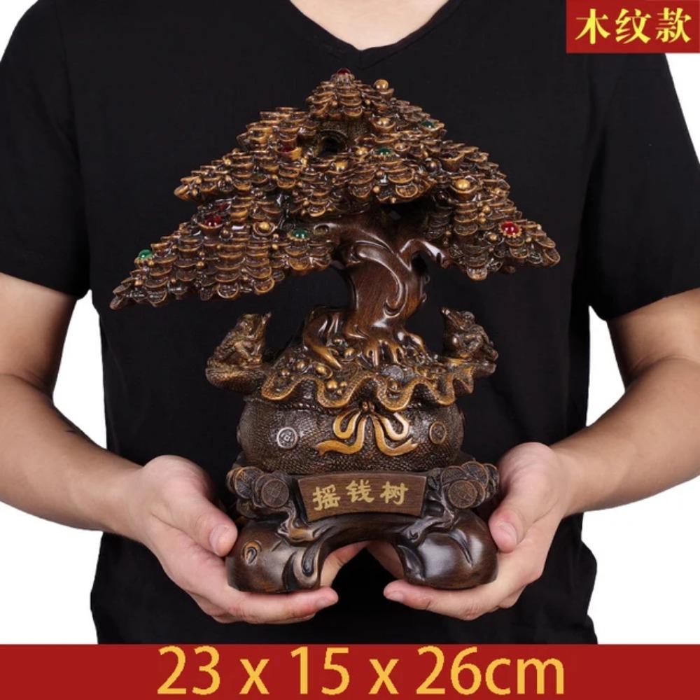 Fortune Tree Ornaments Lucky Money Tree Give Gifts Living Room Front Desk Store Cash Register Decoration Opening Gifts