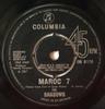 7inch Record SHADOWS - Maroc 7 / Bombay Duck DB8170 Columbia 1967 UK Rock Used