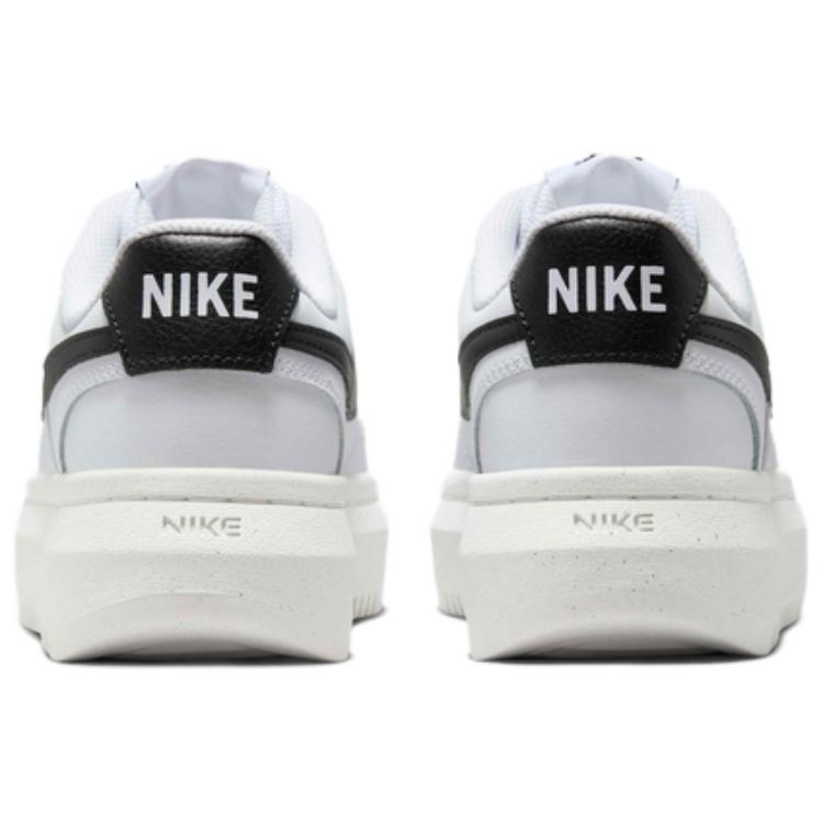 Nike Court Vision Alta Износостойкие Низкие Кеды для Скейтборда Женские Белые Черные Кроссовки DZ5394-107