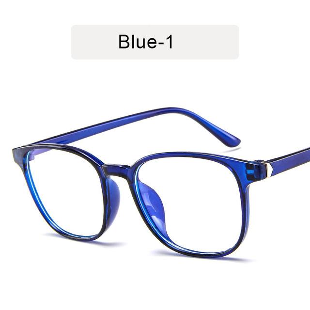 Transparent Square Computer Glasses Frame Anti Blue Light Eyewear Blocking Glasses Woman Men Optical Spectacle Eyeglass