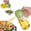 2-в-1 Распылитель масла Стеклянная бутылка для приготовления пищи  Герметичная бутылка для хранения оливкового масла для барбекю, аэрогриля, стейков, салатов Кухонные принадлежности