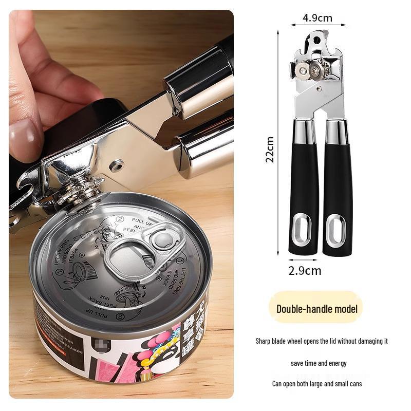Stainless Steel German Can Opener - Manual Bottle and Tin Opener (Newcomer Discount: Save 5 Yuan)