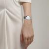 Longines Серия «Военный флаг» Автоматический механический механизм Водонепроницаемость 30 м Женский Белый циферблат Корпус из нержавеющей стали Ремешок из нержавеющей стали L4.374.4.17.6